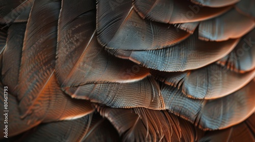 background, extreme macro shot of Dodo Feathers (prehistoric) texture, minimalist beauty, moody lighting, photorealistic accuracy, perfect curves