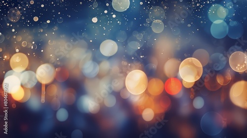bokeh christmas background