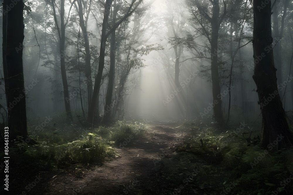 Fototapeta premium Mysterious forest