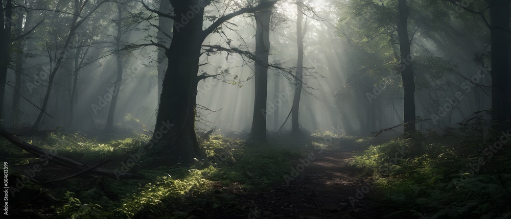 Fototapeta premium Mysterious forest