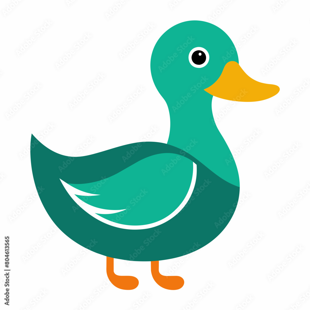 Duck head logo vector art illustration Duck head logo vector art illustration