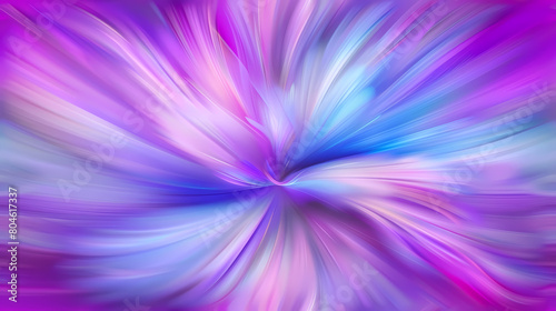 Abstract Color Burst in Purple and Pink Tones