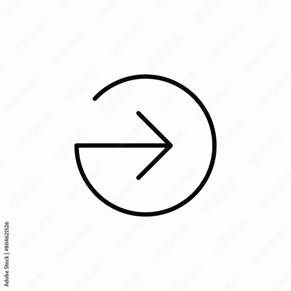 arrow to inside circle icon arrow to inside circle icon