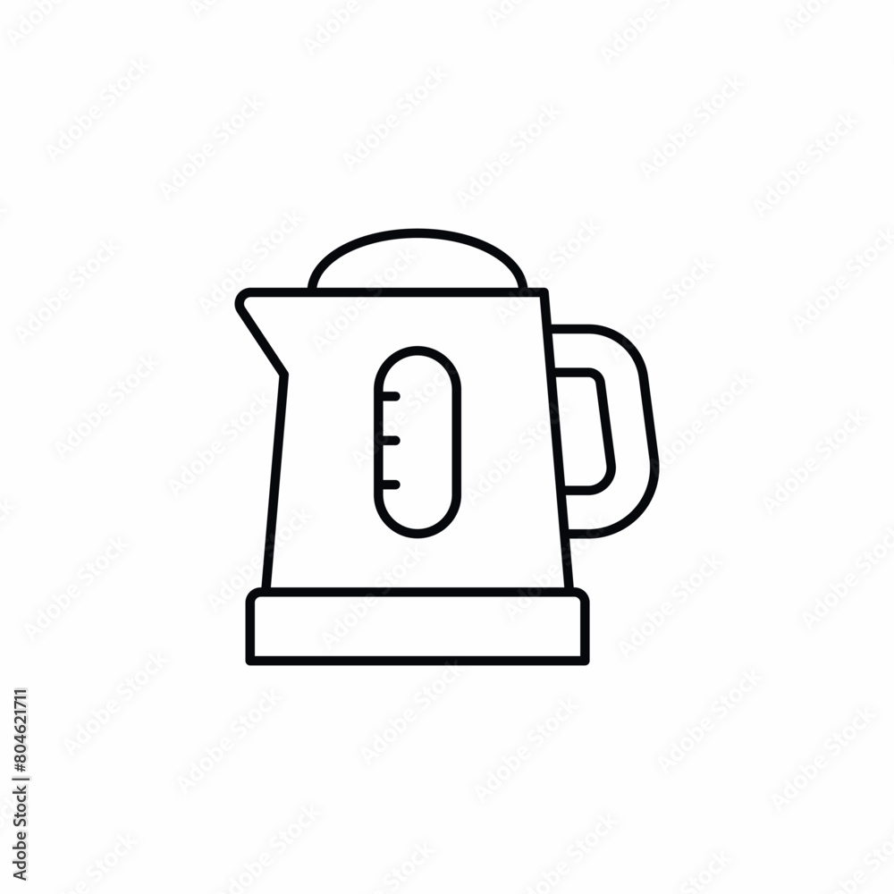 electric kettle water tea icon electric kettle water tea icon