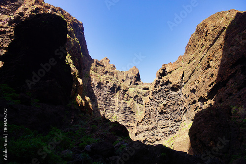 Masca Gorge is a narrow valley in the north-west of the island of Tenerife.