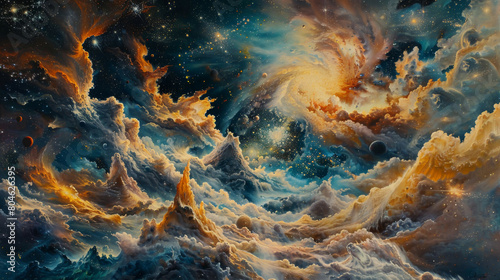 Interstellar Reverie A Dreamscape Journey © Pixel