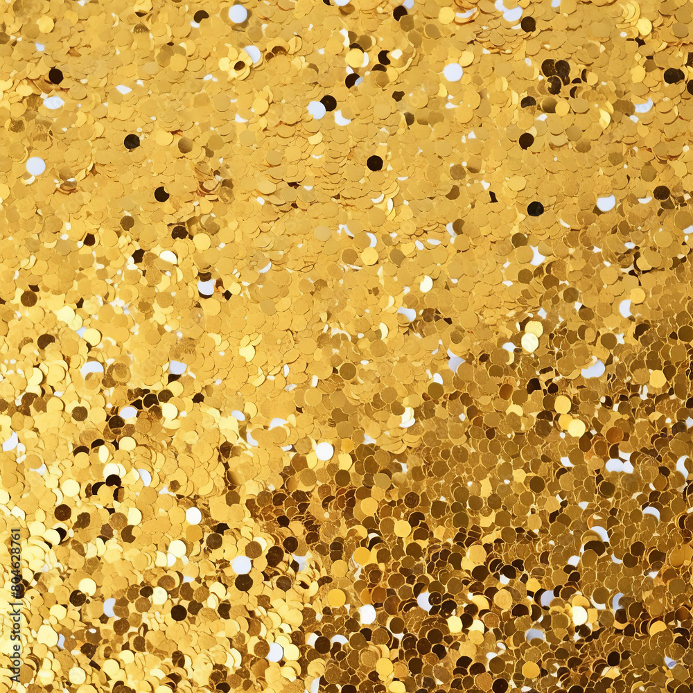 gold glitter. Sharp focus everywhere. Normal paper with gold glitter. gold glitter. Sharp focus everywhere. Normal paper with gold glitter.