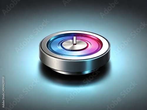 Close-Up of Power Button