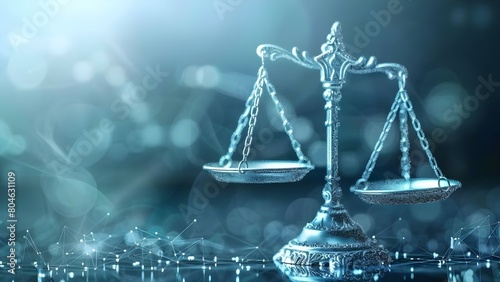 Data Center Revolutionizing Legal Technology in the Justice System. Concept Legal Technology, Justice System, Data Center, Revolutionizing, Impact