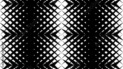 Abstract creative black and white geometric shape zigzag stripe motion background. Video animation Ultra HD 4k footage.