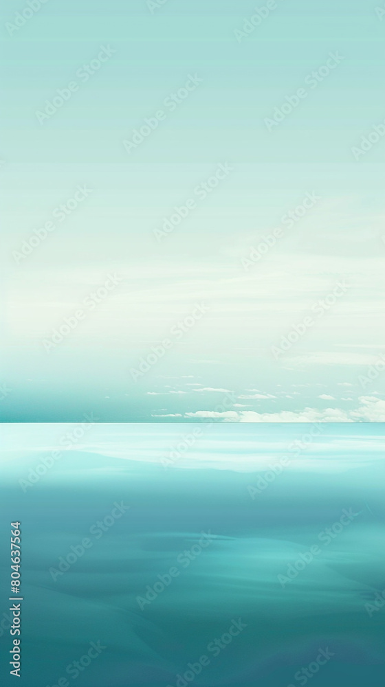 soft pastel gradient of turquoise and pearl white, ideal for an elegant abstract background