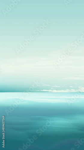 soft pastel gradient of turquoise and pearl white, ideal for an elegant abstract background