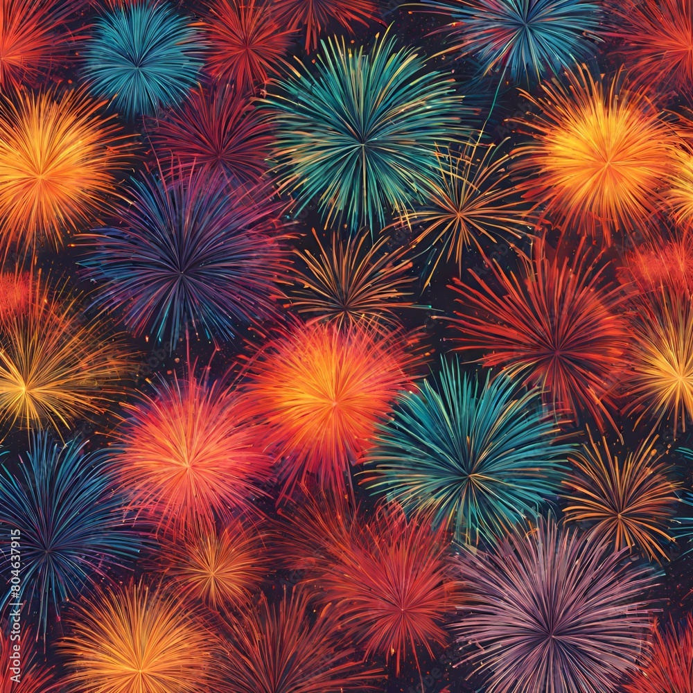 Tropical Fruit Fiesta: A Vibrant Pattern of Sliced Fruits for a Summery Touch - Summer Fireworks: A Vibrant Pattern of Exploding Colors for a Festive Touch (2) Tropical Fruit Fiesta: A Vibrant Pattern of Sliced Fruits for a Summery Touch - Summer Fireworks: A Vibrant Pattern of Exploding Colors for a Festive Touch (2)