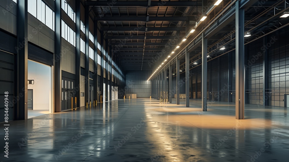 modern contemporary Logistics distribution center, Retail warehouse. modern contemporary Logistics distribution center, Retail warehouse.