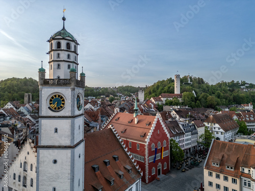 Ravensburg, Deutschland: Das Zentrum der Altstadt photo