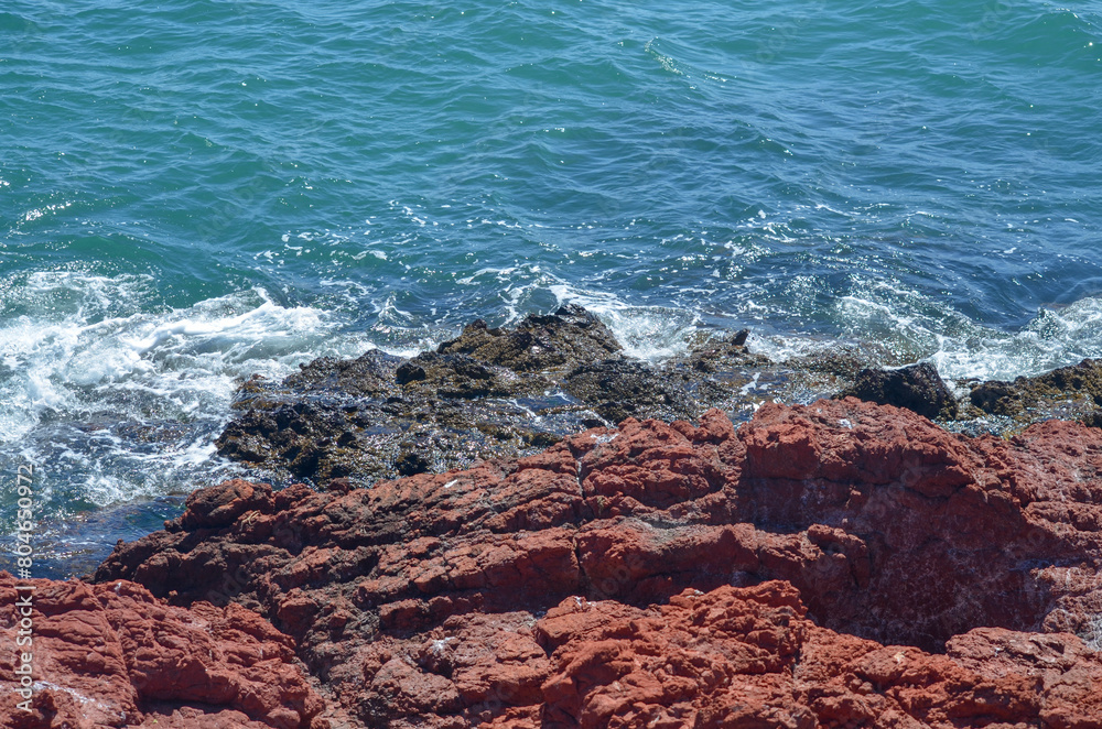 waves and rocks waves and rocks