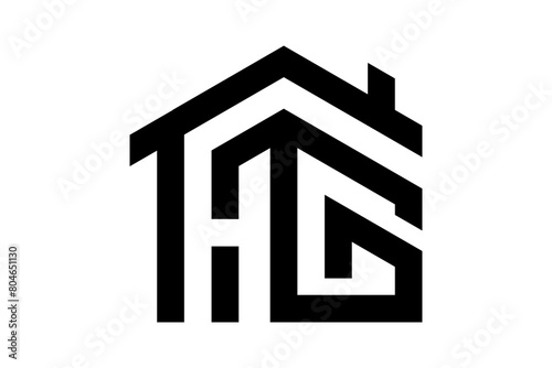 Template logo letter HG  ,for company branding logo 