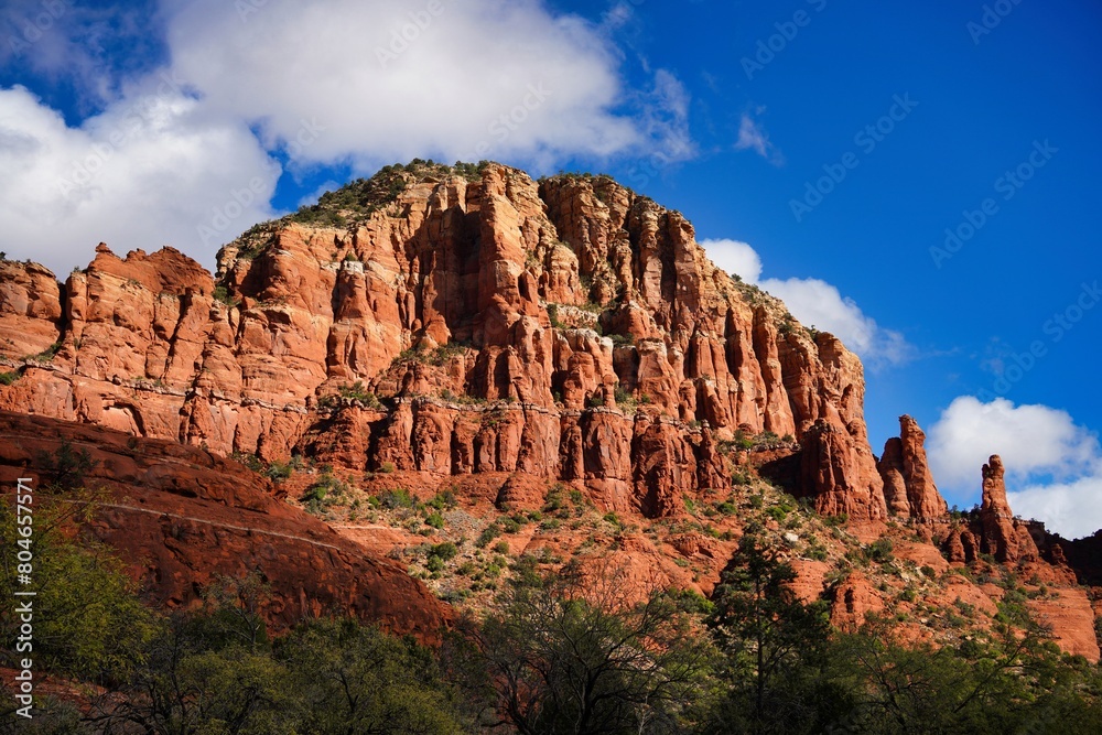 Sedona  is a city in the northern Verde Valley.