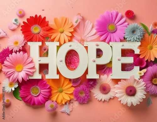 hope, letter, lettering, abc, text,design, word, anticipation, clothes, saying, aspirations, challenge, colourful, feeling, free, good, headline, identity, health care, letterpress, motivational