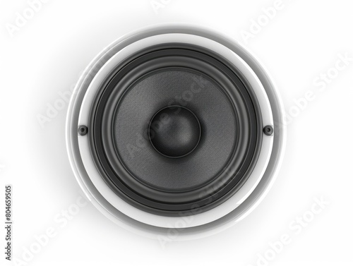 White Isolated Tweeter Speaker Component for High Fidelity Audio with High Frequency