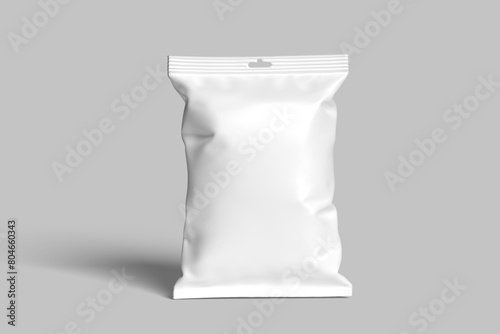 Snack Packaging Blank Mockup