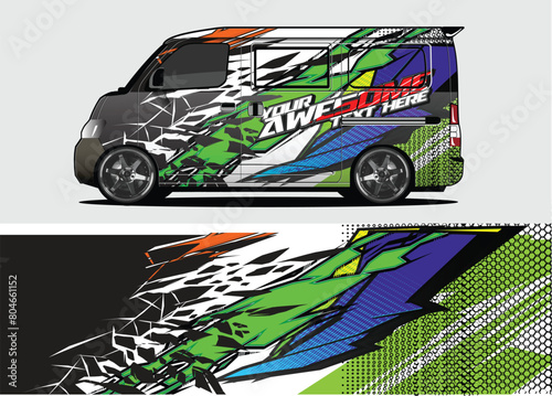 Dynamic Vector Backgrounds for Standout Vehicle Wraps