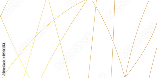 Abstract white background with golden and orange lines .golden geometric random chaotic creative lines background backdrop .luxury modern technology concept diagonal line .