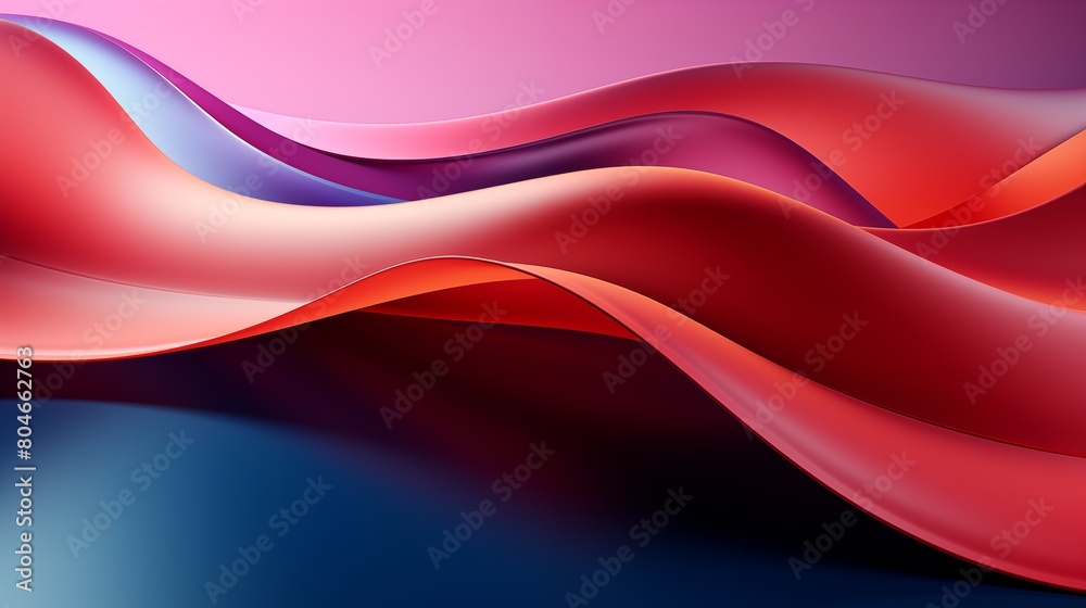Vibrant Abstract Colorful gradient red Waves Flowing Seamlessly. Vibrant Abstract Colorful gradient red Waves Flowing Seamlessly.