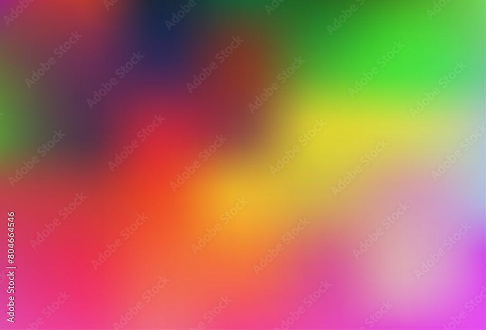 Light Multicolor, Rainbow vector bokeh template.