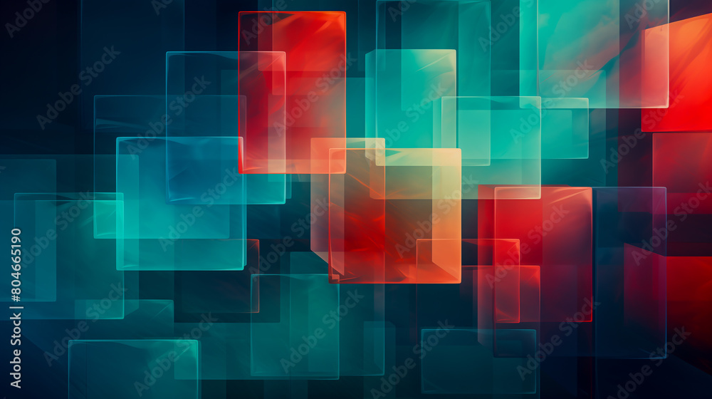 Abstract blue and red background. Backdrop with copy space. Abstract blue and red background. Backdrop with copy space.