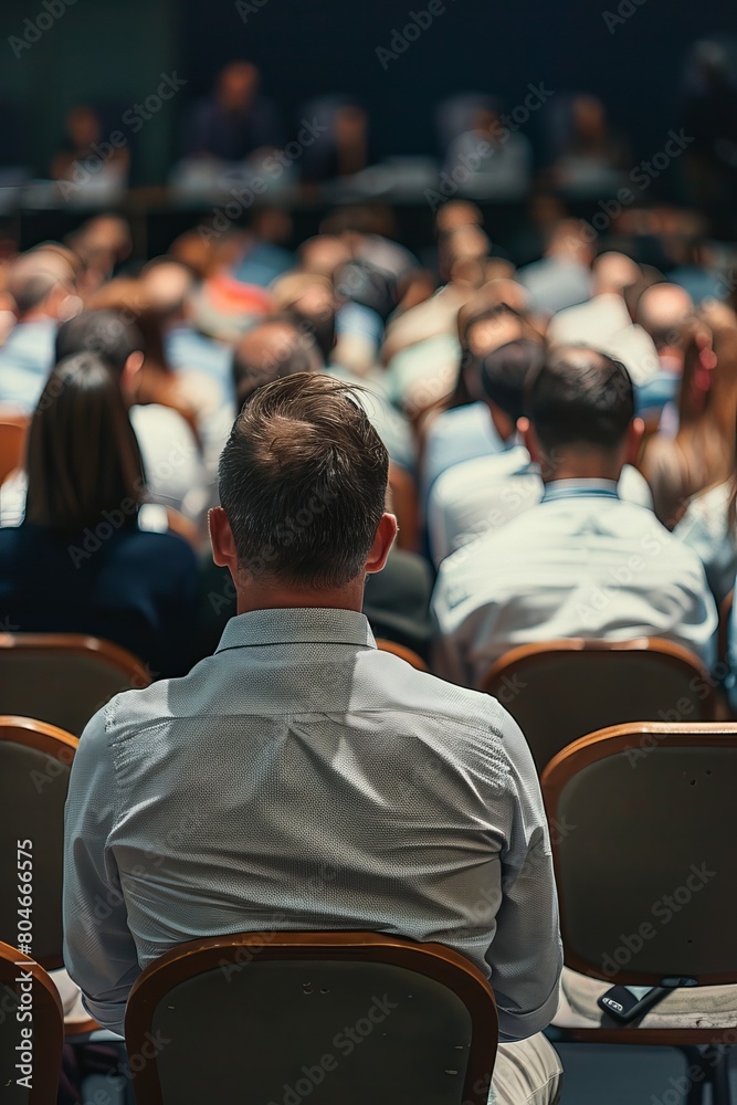 Crowded auditorium