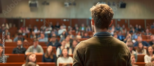 Man doing a presentation