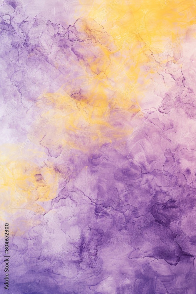 Obraz premium Purple and yellow pastel tiedye background