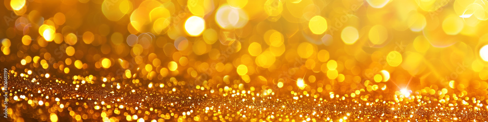 Sunny Yellow Glitter on a Blurry Abstract Backdrop, Cheerful and Bright for Happy Themes Sunny Yellow Glitter on a Blurry Abstract Backdrop, Cheerful and Bright for Happy Themes