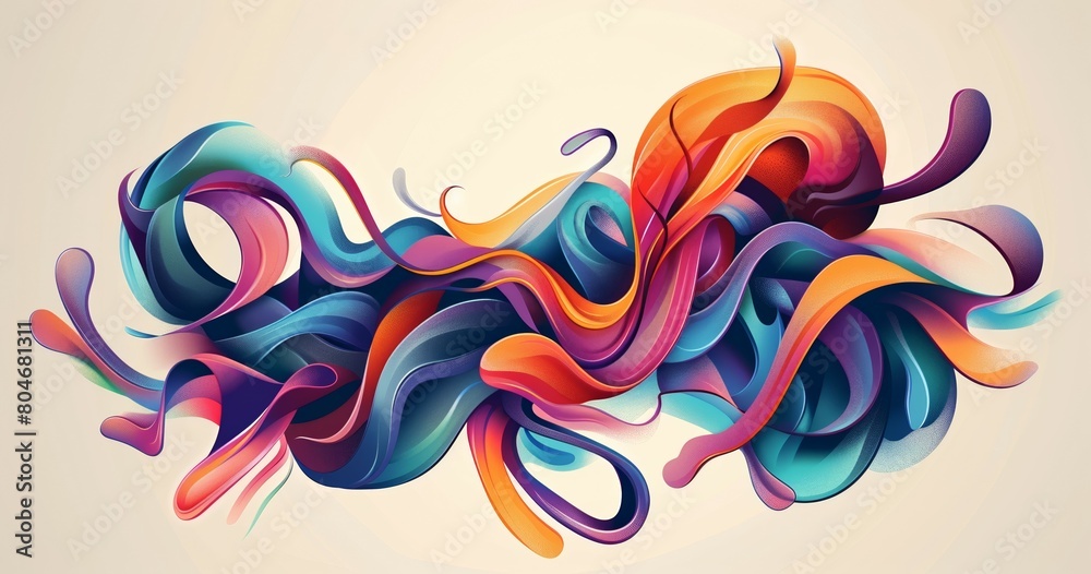 abstract colourful background with swirl and wave patterns, colorful fusion wallpaper abstract colourful background with swirl and wave patterns, colorful fusion wallpaper