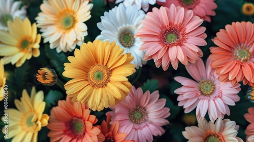 Daisy flowers are known for their vibrant colors and delicate petals making them a popular choice for floral arrangements
