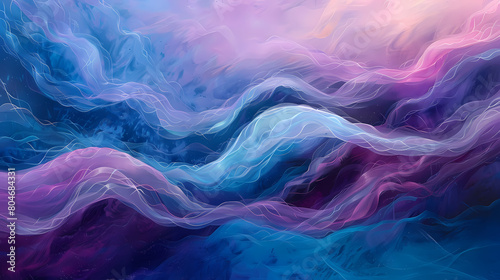 Harmonic Waves: A Symphony of Colors photo