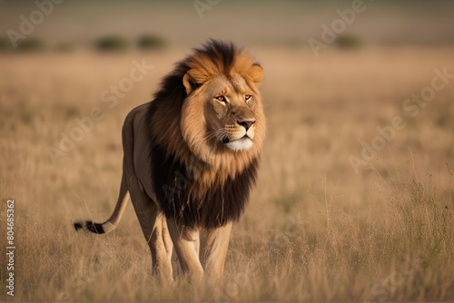 'cross masai mara beautiful lion pride 2 double kenya romeo africa safari animal leader dangerous hunter king buffalo baby cat savanna wild mammal pair majestic carnivore felino natural world female'