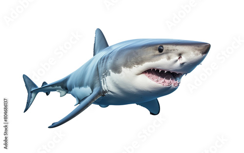 Aquatic Hunter Isolated On Transparent Background PNG.