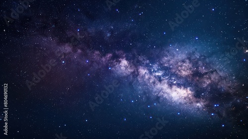 An awe-inspiring image displaying the dense core of the Milky Way, capturing its vibrant colors and the celestial grandeur