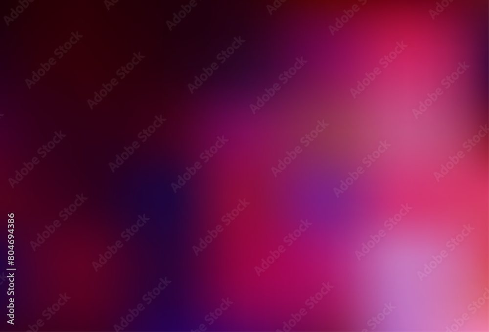 Fototapeta premium Dark Pink vector blurred bright pattern.