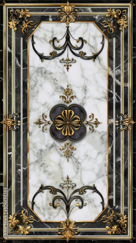 Lavish antique baroque, barocco ornate marble ceiling frame non linear reformation design. elaborate ceiling with intricate accents depicting classic elegance and architectural beauty