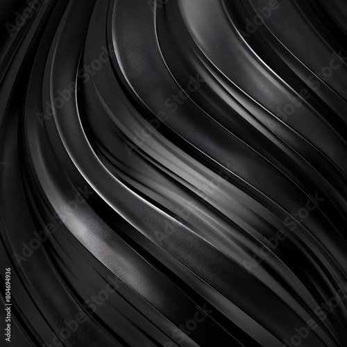 Black grey metallic abstract presentation background