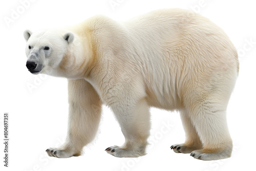 Polar Bear Isolated on Transparent Background