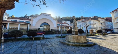 Centro histórico de Pontedeume, Galicia