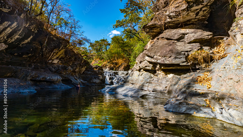 Natureza Cachoeiras Árvores Chapada dos Veadeiros Goiás Brasil Paisagem Beleza Cênica Aventura Trilhas Parque Nacional Conservação Biodiversidade Rios Riachos Flora Brasil Maravilhas Naturais Explorar