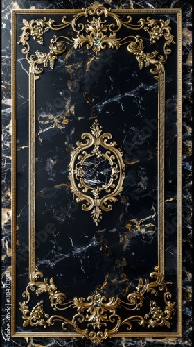Lavish antique baroque, barocco ornate marble ceiling frame non linear reformation design. elaborate ceiling with intricate accents depicting classic elegance and architectural beauty