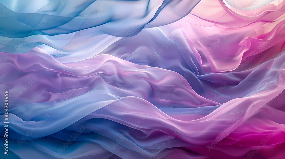 Fototapeta premium Fluid Motion: A Canvas of Light and Color