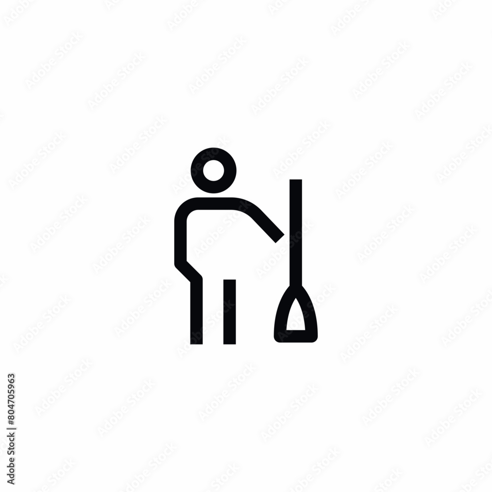 cleaner with broom clean icon cleaner with broom clean icon