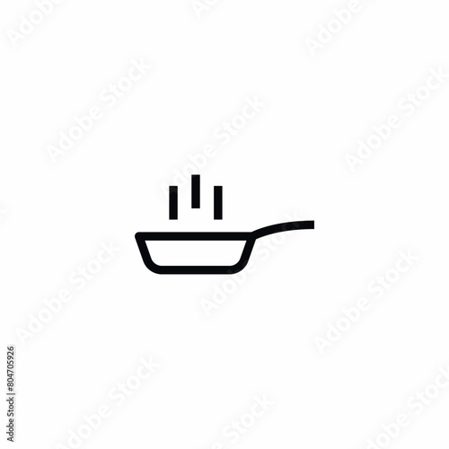 pan cook kitchen food icon